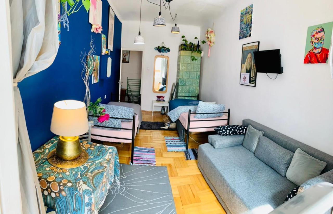 Kazimierz-Good Vibes Apartment For 7 People! Krakow Luaran gambar