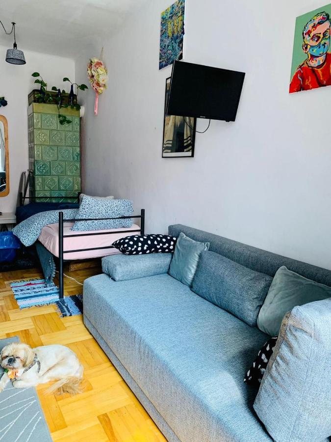 Kazimierz-Good Vibes Apartment For 7 People! Krakow Luaran gambar