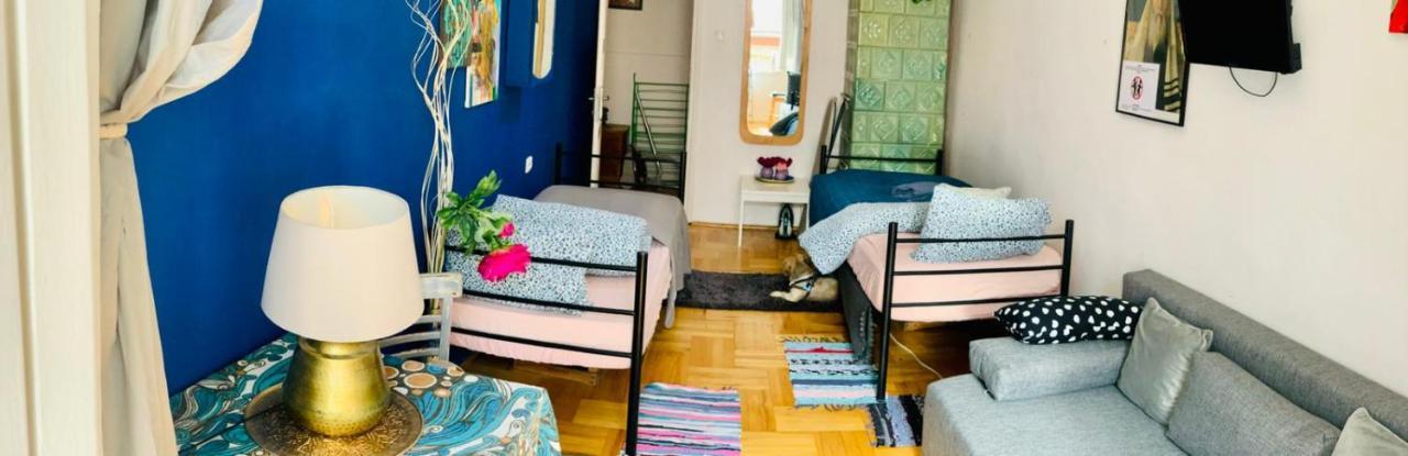 Kazimierz-Good Vibes Apartment For 7 People! Krakow Luaran gambar